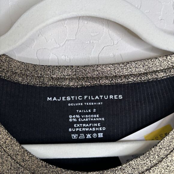 Majestic Filatures Gold T-Shirt - Picture 2 of 5